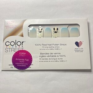 Penguin Party Color Street retired Christmas